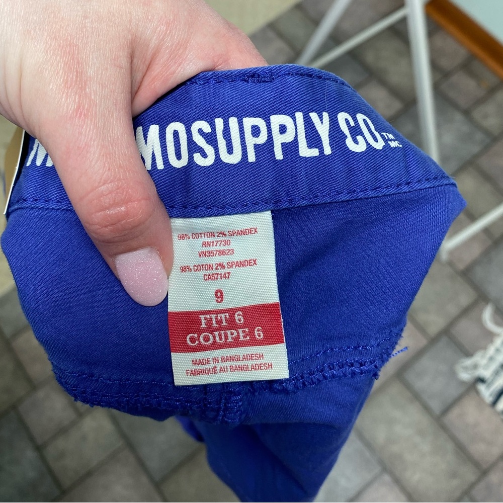 Mossimo Supply Co. Blue Shorts Size 9, but fits like a 6 - Picture 4 of 11